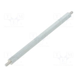 10 pcs x DREMEC - 425X90 - Screwed spacer sleeve, 90mm, Ext.thread: M3, hexagonal, steel
