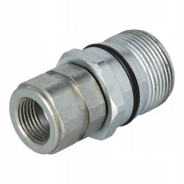Screwed quick connector 400 bar 1 2 m36x2 plug