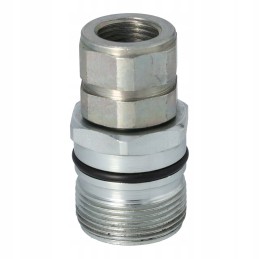 Screwed quick connector 400 bar 1 2 m36x2 plug