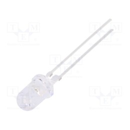 1 pcs x OPTOSUPPLY - OSG59L5111Y - LED, 5mm, green, 15°, Front: convex, 2.8÷3.6V, No.of term: 2, 15÷18lm