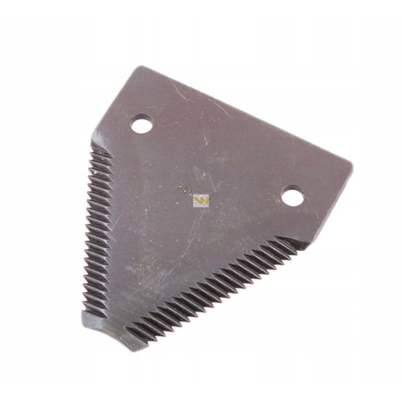 Harvesting knife 84x76x3mm hole 6 5 Claas Warynsk