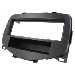 1 pcs x PER.PIC. - MA90018.2-05 - Radio frame, Citroën,Peugeot,Toyota, 1 DIN, matt black