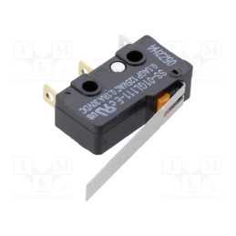 1 pcs x OMRON OCB - SS-01GL111-E - Microswitch SNAP ACTION, 0.1A/30VDC, SPDT, Rcont max: 100mΩ, IP40