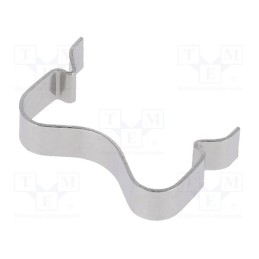 1 pcs x SEIFERT ELECTRONIC - KC-196/SOT-32 - Retaining spring, L: 17.5mm, H: 11.2mm, natural