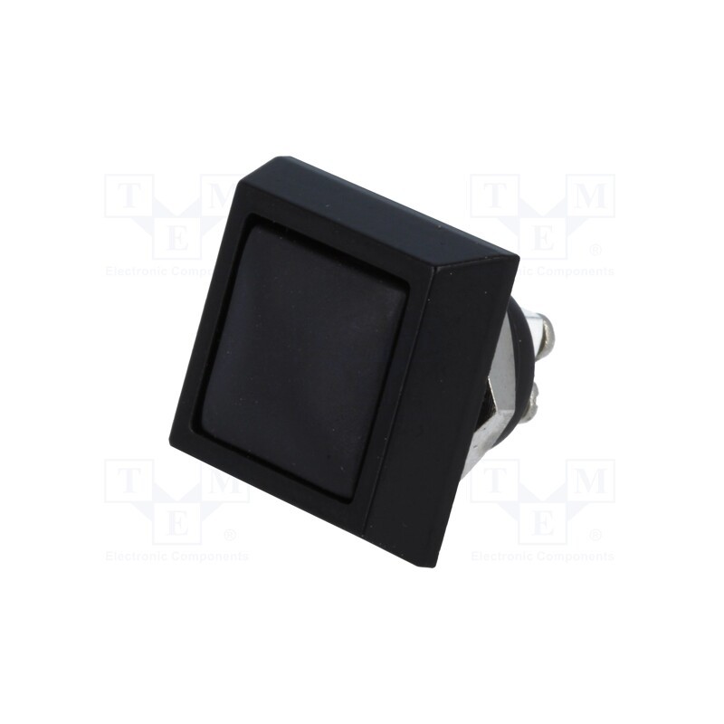 1 pcs x ONPOW - GQ12S-10/N/A - Switch: vandal resistant, Pos: 2, SPST-NO, 2A/36VDC, IP65, OFF-(ON)