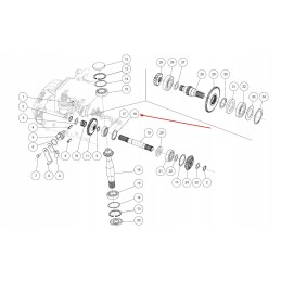 Pmf 000306 internal seger ring 52 x 2 mm