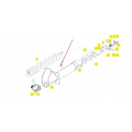 101392667 grain tank screw housing