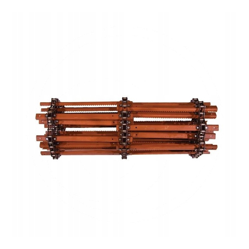 42-slat chain conveyor with 058 bison