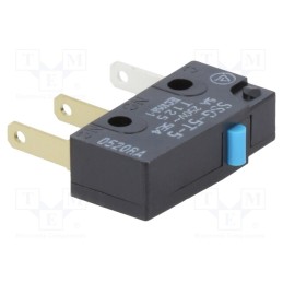 1 pcs x OMRON OCB - SSG5T5 - Microswitch SNAP ACTION, 5A/125VAC, without lever, SPDT, ON-(ON)