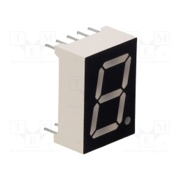 1 pcs x FORYARD - FYS-5211BUHR-21-L3.0 - Display: LED, 7-segment, 13.2mm, 0.52', No.char: 1, red, 20÷50mcd