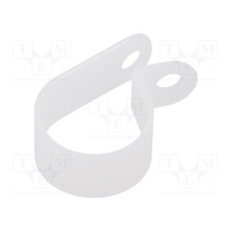 10 pcs x KEYSTONE - 7636 - Fixing clamp, Cable P-clips, ØBundle : 19.1mm, W: 12.7mm