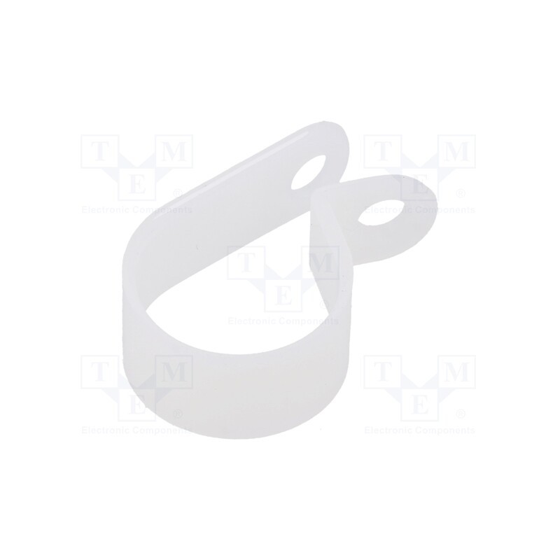 10 pcs x KEYSTONE - 7636 - Fixing clamp, Cable P-clips, ØBundle : 19.1mm, W: 12.7mm