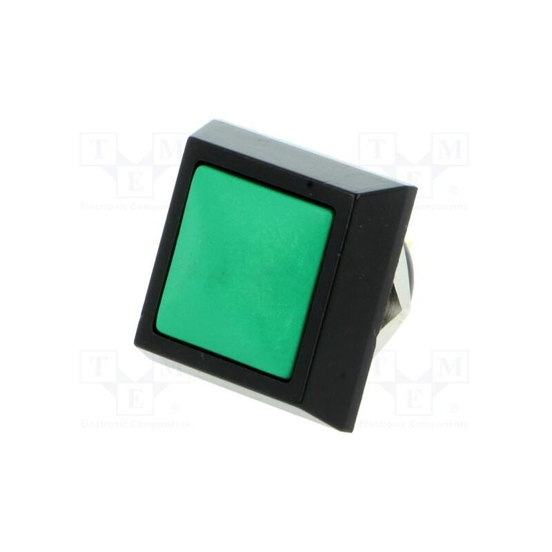 1 pcs x ONPOW - GQ12S-10/J/G/A - Switch: vandal resistant, Pos: 2, SPST-NO, 2A/36VDC, IP65, OFF-(ON)