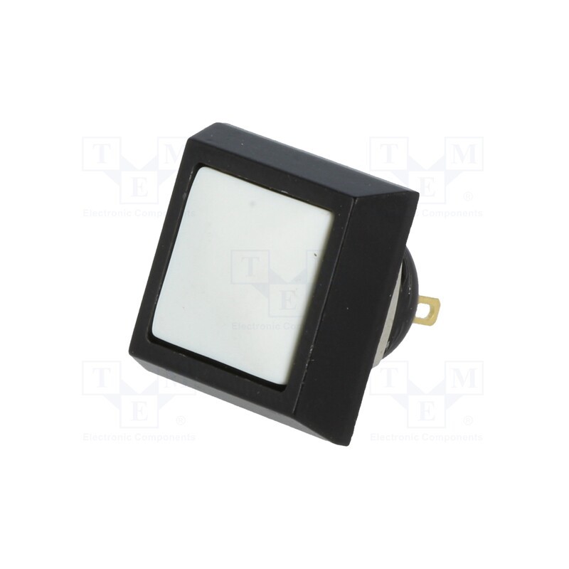1 pcs x ONPOW - GQ12S-10/J/W/A - Switch: vandal resistant, Pos: 2, SPST-NO, 2A/36VDC, IP65, OFF-(ON)