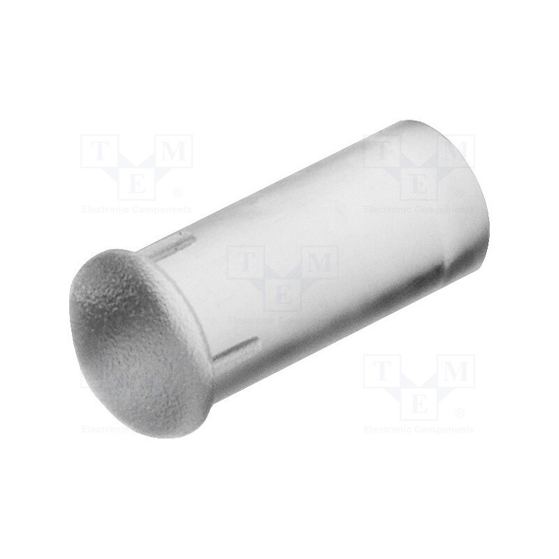 1 pcs x BIVAR - PLP2-250 - Fiber for LED, round, Ø3mm, Front: convex, straight