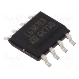 1 pcs x STMicroelectronics - L6387ED - IC: driver, push-pull, SO8, 400mA, 580V, Ch: 2, 400kHz, Usup: 17V