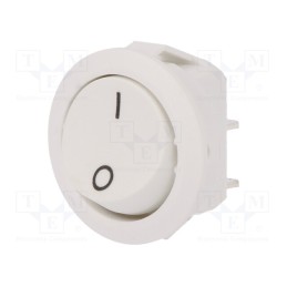 1 pcs x Marquardt - 1881.1105 - ROCKER, SPST, Pos: 2, ON-OFF, 12A/250VAC, white, IP40, none, 100mΩ