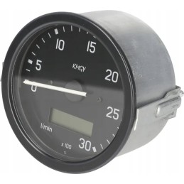 The engine speed and hours indicator matches the si