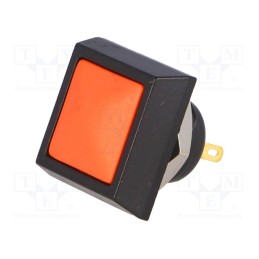 1 pcs x ONPOW - GQ12S-10/J/O/A - Switch: vandal resistant, Pos: 2, SPST-NO, 2A/36VDC, IP65, OFF-(ON)