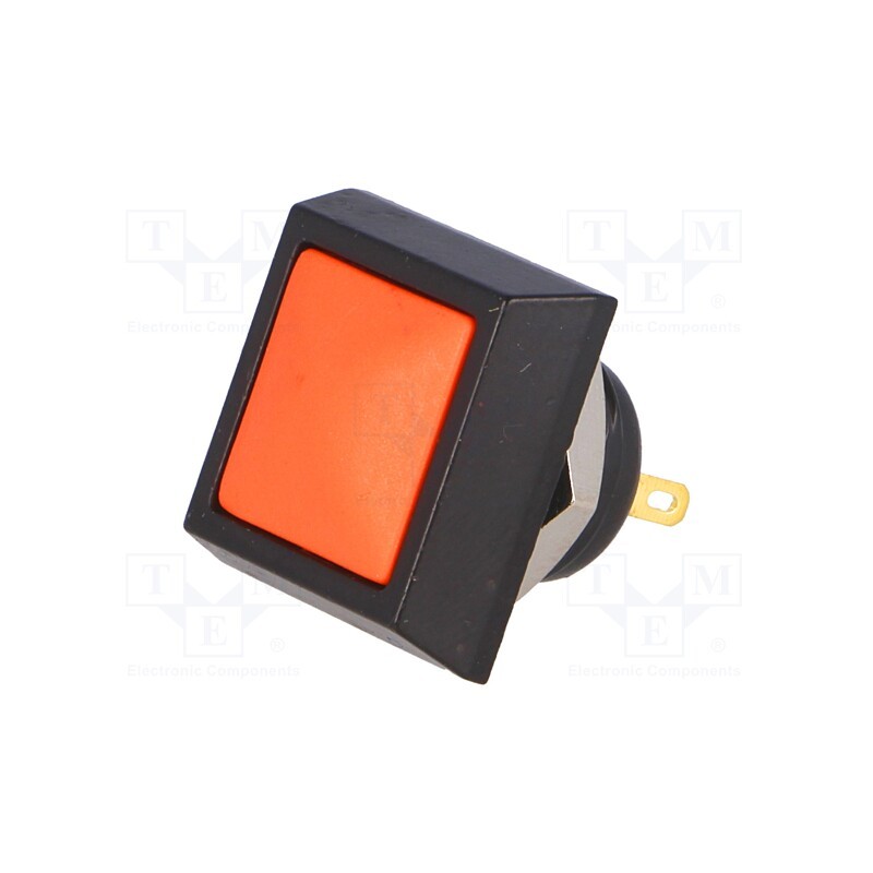 1 pcs x ONPOW - GQ12S-10/J/O/A - Switch: vandal resistant, Pos: 2, SPST-NO, 2A/36VDC, IP65, OFF-(ON)
