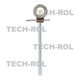 Reel finger hub with finger set for bison