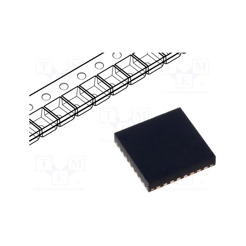 1 pcs x MICROCHIP TECHNOLOGY - LAN8740A-EN - IC: transceiver, 10/100Base-T, MII,RMII, QFN32, 3.3V