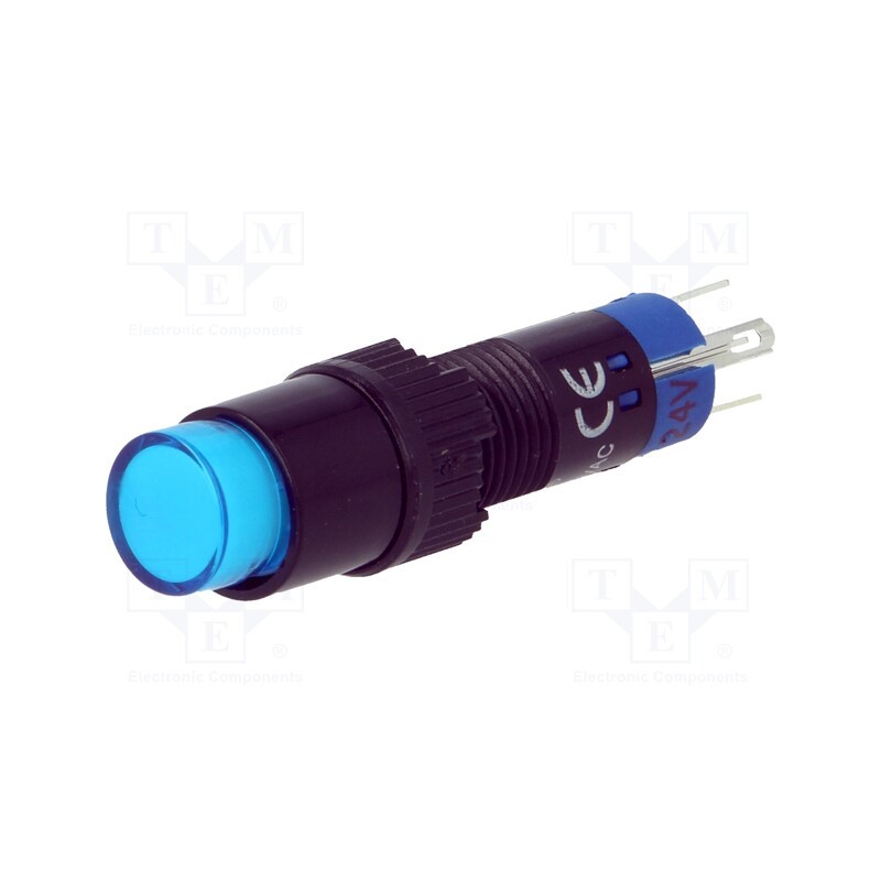 1 pcs x ONPOW - LAS4Y-11/24/B - Switch: push-button, Pos: 2, SPDT, 0.5A/250VAC, 1A/24VDC, ON-(ON)