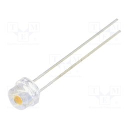 1 pcs x OPTOSUPPLY - OS5MFL56C1A-HCRI - LED, 4.8mm, white warm, 120°, Front: convex, 2.9÷3.6V, No.of term: 2