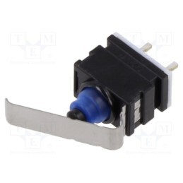 1 pcs x OMRON OCB - D2GW-AL63D BY OMR - Microswitch SNAP ACTION, 0.01A/13.5VDC, SPST-NO, OFF-(ON), Pos: 2