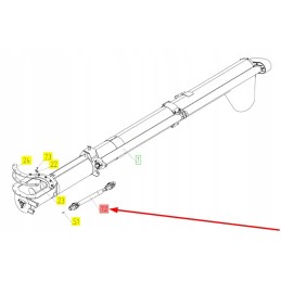 101387754 drive shaft of the discharge pipe