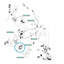 New Holland t6 t7 t8 controller 48166466 51429624 c