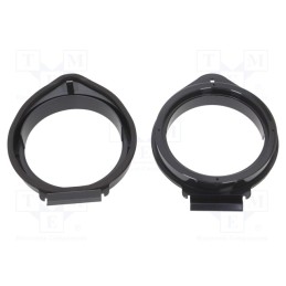 1 set x ACV - 271230-08-0 - Speaker frame, 165mm, Cadillac,Chevrolet,Hummer,Opel, 2pcs.