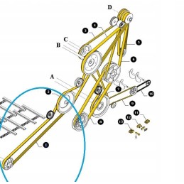 Pas new holland tc 89817488 cnh
