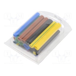 1 set x RADPOL - WET0011 - Set of heat shrink sleeves, 2: 1, 50mm, polyolefine, 22pcs.