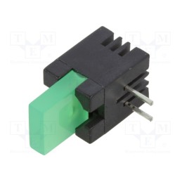 1 pcs x BIVAR - H921HR7GD - LED, in housing, white,green, No.of diodes: 1, 20mA, Lens: diffused