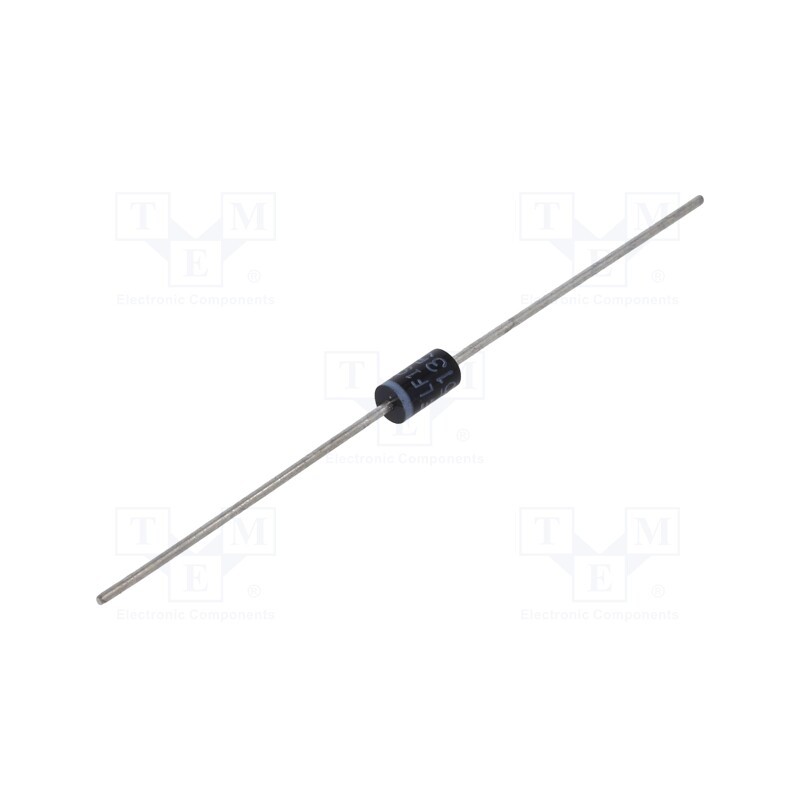 1 pcs x NTE Electronics - NTE5135A - Diode: Zener, 5W, 20V, Ø9,52x5,21mm, single diode, 500nA