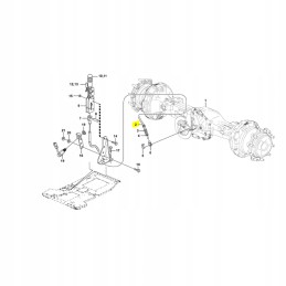 Volvo handbrake cable 11888229 11882511 1188468