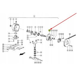 643658 1 blade drive gear cover