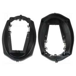 1 set x 4CARMEDIA - RAM-20.460/K - Speaker frame, 6x9', BMW, BMW 3 1991-&gt,1998, BMW 3 rear shelf