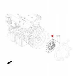 Vibration shock absorber Claas 664711 0 replacement