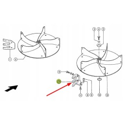 763027 1 set of spreader blades