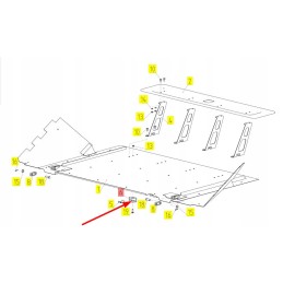 100044081 grain tank bumper