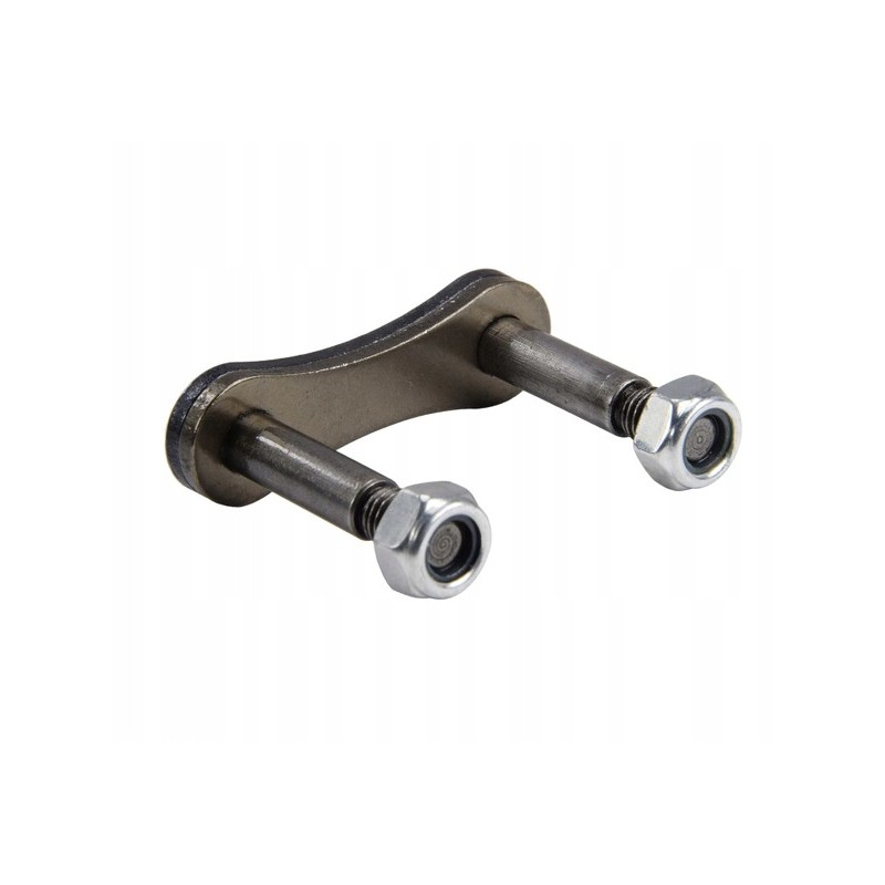 Chain link straight bison clip