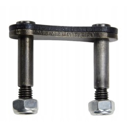 Chain link straight bison clip