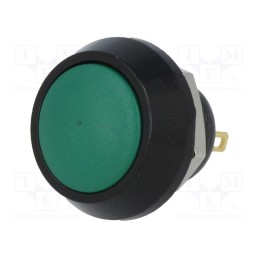 1 pcs x ONPOW - GQ12B-10/J/G/A - Switch: vandal resistant, Pos: 2, SPST-NO, 2A/36VDC, IP65, OFF-(ON)