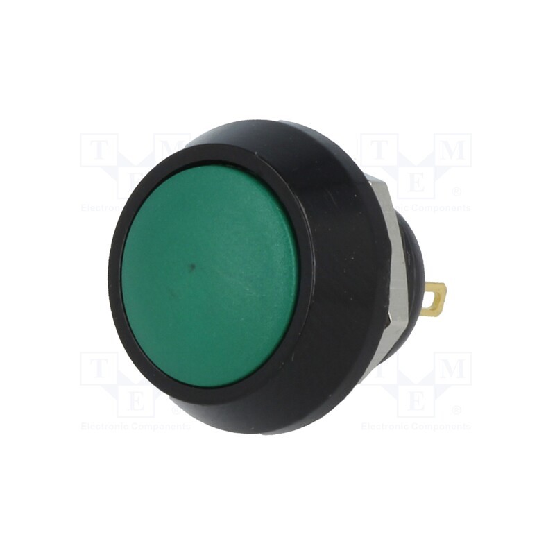 1 pcs x ONPOW - GQ12B-10/J/G/A - Switch: vandal resistant, Pos: 2, SPST-NO, 2A/36VDC, IP65, OFF-(ON)