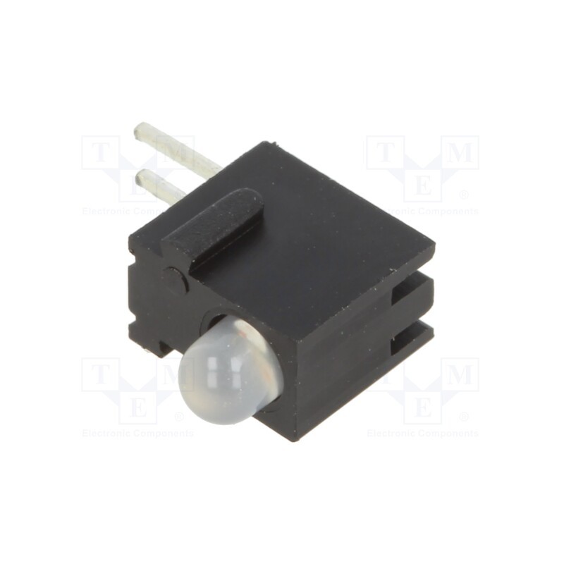 1 pcs x BIVAR - H100CBC - LED, in housing, red,green, 3mm, No.of diodes: 1, 20mA, 45°, 30mcd