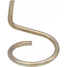 The concave securing spring fits the bison