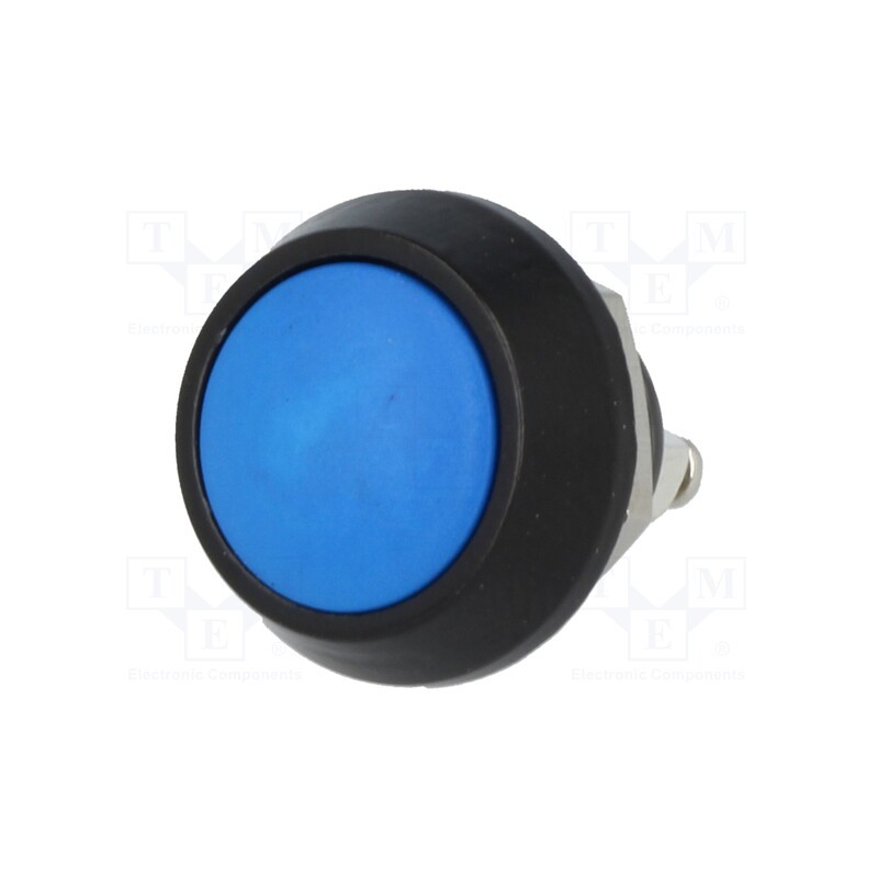 1 pcs x ONPOW - GQ12B-10/B/A - Switch: vandal resistant, Pos: 2, SPST-NO, 2A/36VDC, IP65, OFF-(ON)
