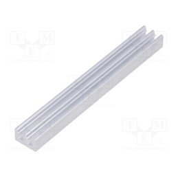 1 pcs x FISCHER ELEKTRONIK - SK 646 75 AL - Heatsink: extruded, grilled, natural, L: 75mm, W: 10mm, H: 6mm, raw